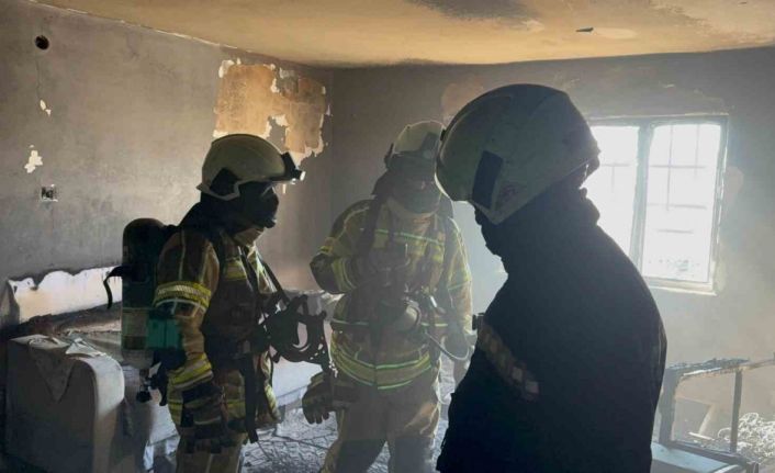 Çocuklar sobayı devirdi, facianın eşiğinden dönüldü