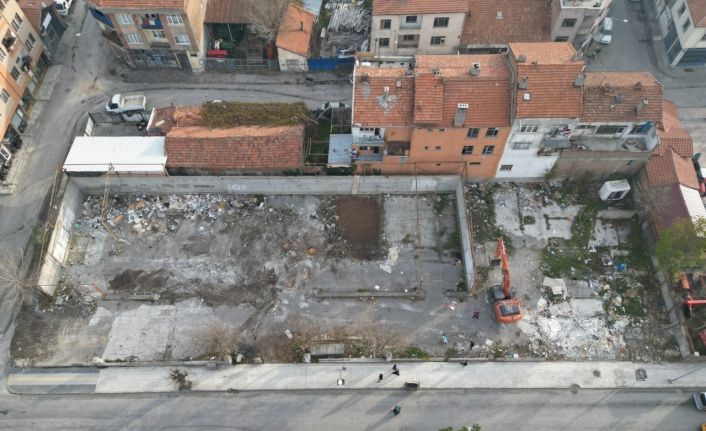 Çorum Belediyesi o alanı otoparka çeviriyor