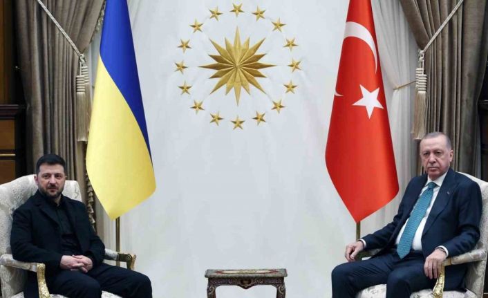 Cumhurbaşkanı Erdoğan, Ukrayna Devlet Başkanı Zelenskiy ile bir araya geldi