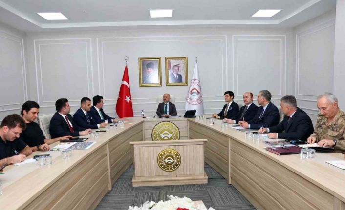 Cumhurbaşkanı Erdoğan’ın Adıyaman ziyareti öncesi güvenlik toplantısı yapıldı