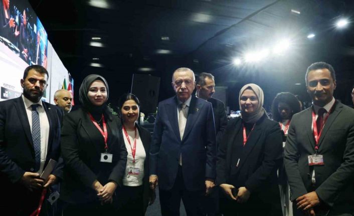 Cumhurbaşkanı Erdoğan’ın basın toplantısına uluslararası medya yoğun ilgi gösterdi