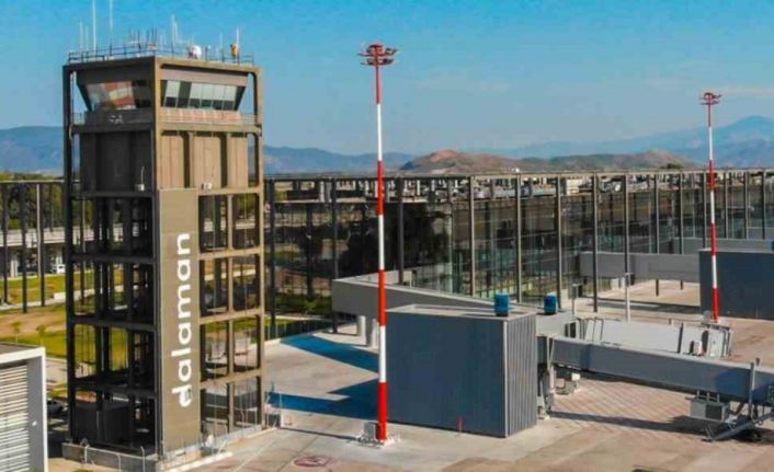 Dalaman havalimanı 10 ayda 5,5 milyon yolcuya hizmet verdi
