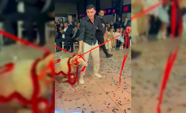 Damada verilen hediyeye herkes şaştı kaldı