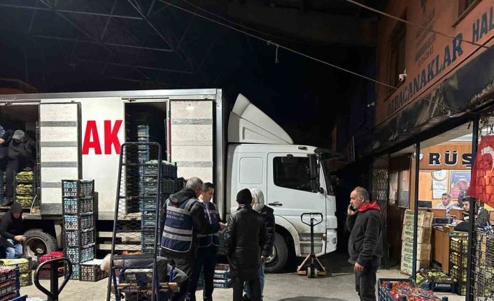 Defterdarlıktan Zonguldak Hali’ne şafak denetimi