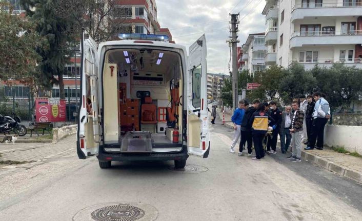 Dengesini kaybedip yola düşen adama kamyon çarptı