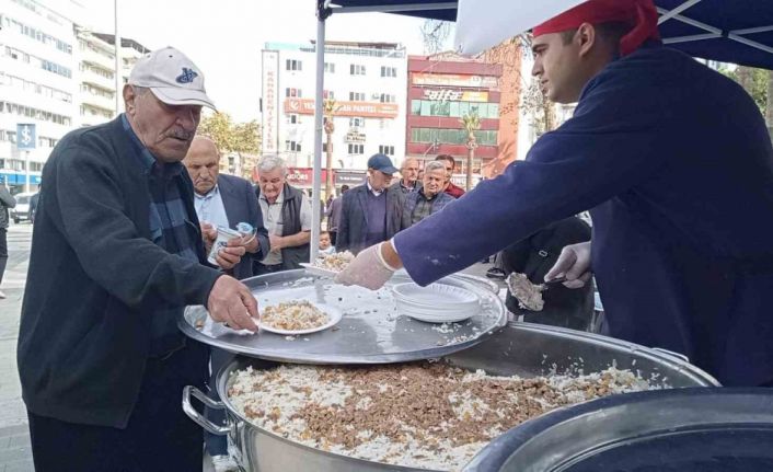 Denizli’de yağışların gecikmesi nedeniyle dua ve hayır yapıldı