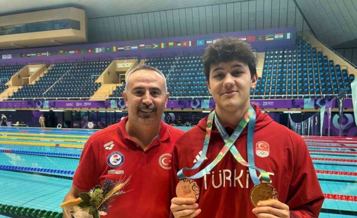 Denizlili yüzücüden Riyad’da tarihi başarı