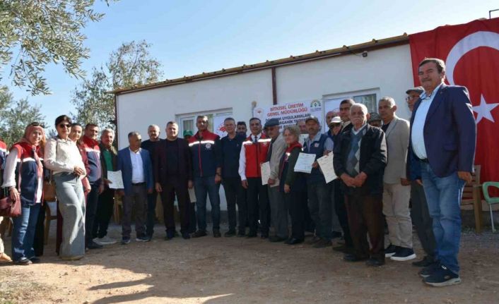 Didim’de ’İyi Tarım’ sertifikaları dağıtıldı