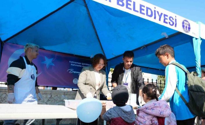 Didim’de şehitler için lokma hayrı düzenlendi