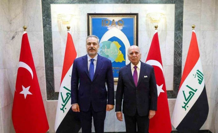 Dışişleri Bakanı Fidan, Iraklı mevkidaşı Hüseyin ile görüştü
