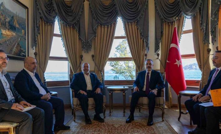 Dışişleri Bakanı Hakan Fidan, Hamas Heyeti ile görüştü