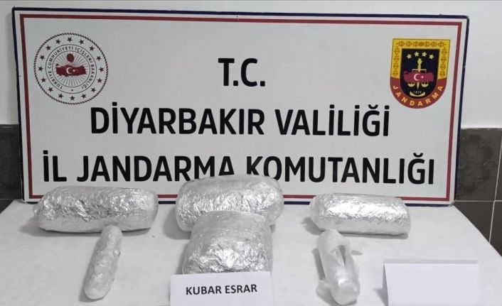 Diyarbakır’da 73 kilo uyuşturucu madde ele geçirildi