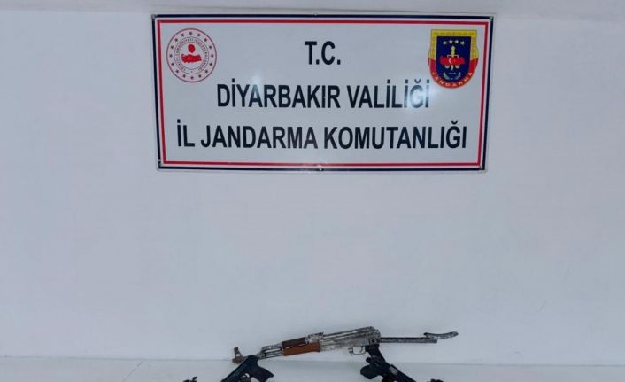 Diyarbakır’da ruhsatsız silah operasyonu