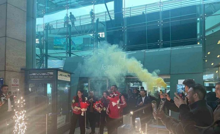 Dünya şampiyonu Taekwondo Milli Takımı Ankara’da