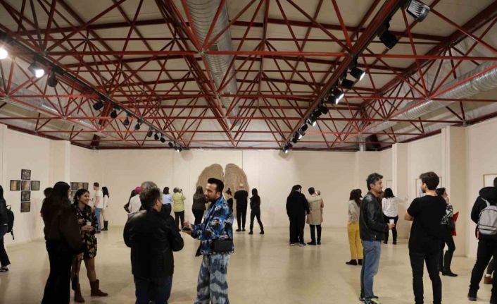 Düzce Üniversitesinde "İçinde Bir Şey" sergisi açıldı