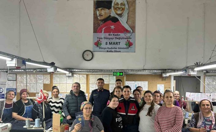 Edirne’de fabrika çalışanlarına KADES etkinliği düzenlendi