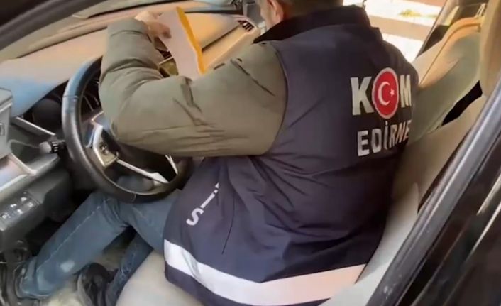 Edirne’de tefecilik operasyonunda 1 tutuklama