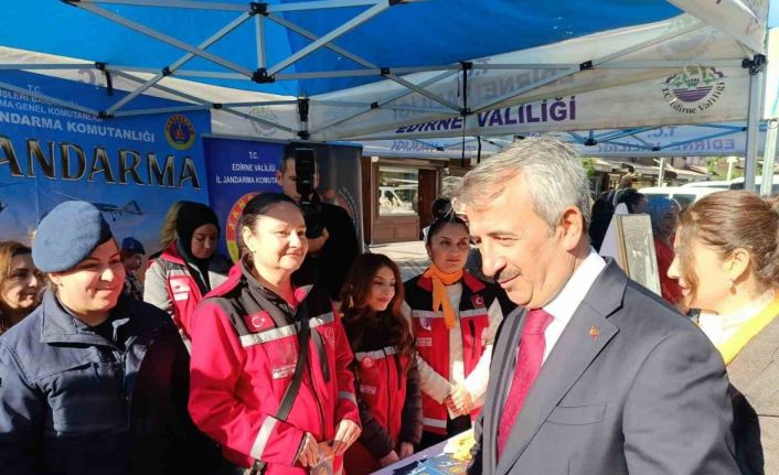 Edirne’deki kurumlardan kadına şiddetle mücadelede ortak çalışma