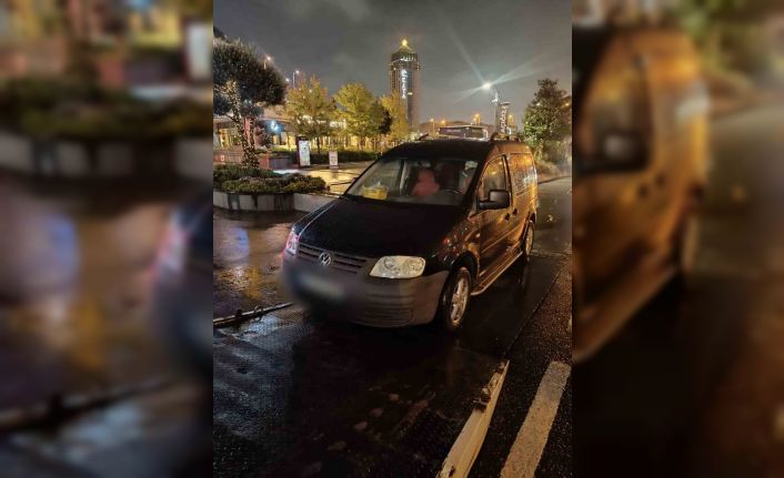 Edirne’den çalınan araç İstanbul’da bulundu