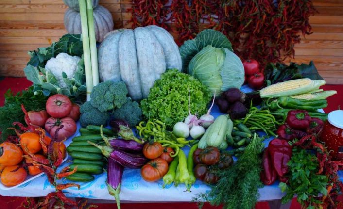 Edirneli üreticiler ata tohumundan ürettikleri ürünleri Millet Bahçesi’nde satışa sunuyor