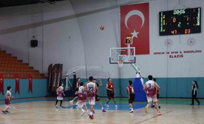 Elazığ’da basketbol müsabakaları sona erdi
