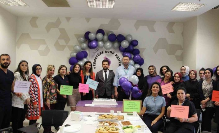Elazığ’da ‘Dünya Prematüre Günü’ kutlandı