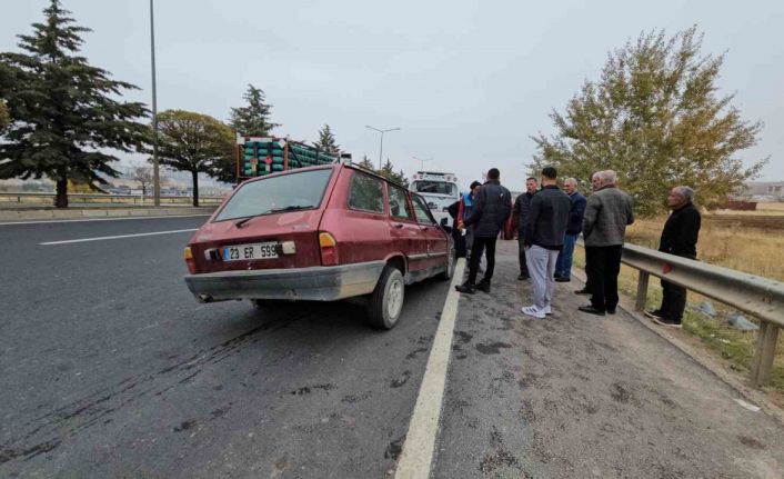 Elazığ’da trafik kazası:2’si ağır 4 yaralı