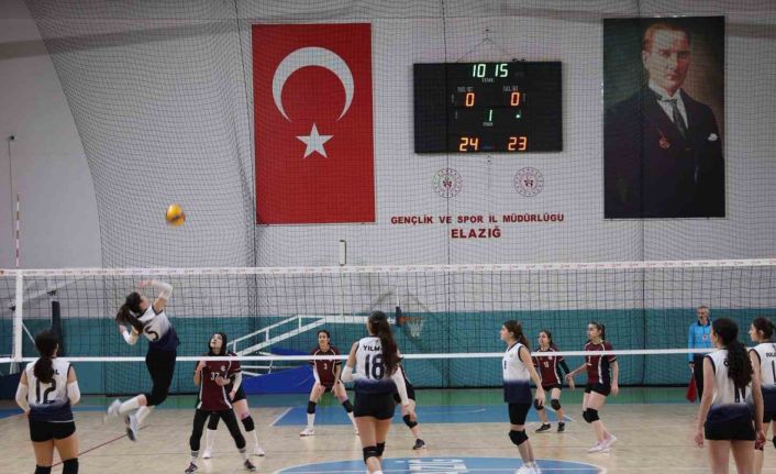 Elazığ’da voleybol müsabakaları tamamlandı