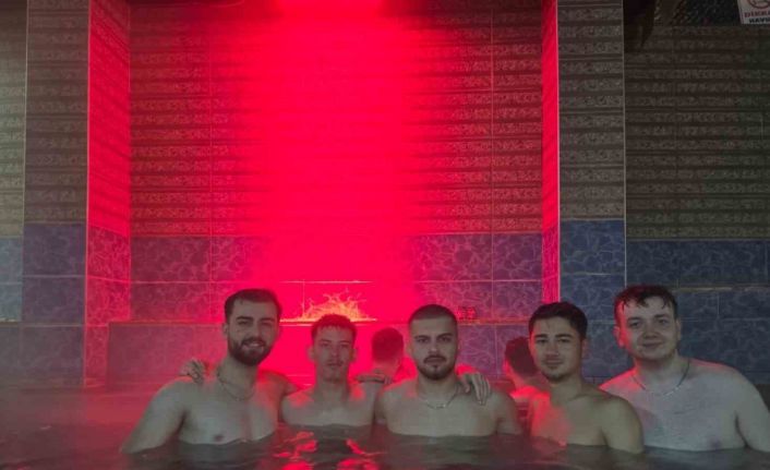 Emet Dereli Kaplıcaları soğuk havalarda da şifa kaynağı oluyor