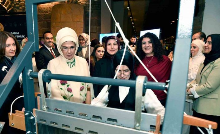 Emine Erdoğan: "Sof kumaşının desenlerindeki zevkiselim ve dokumasındaki ustalık, onu 16. ve 17. yüzyıllarda dünyaca tanınan bir kumaş haline getirmiştir"