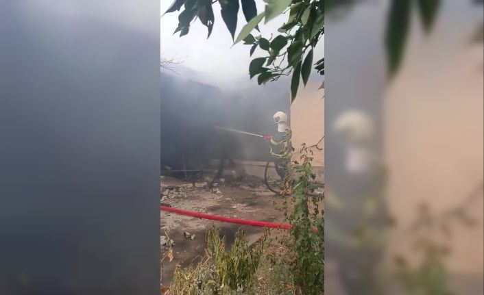 Engelli yaşlı kadın, yangında hayatını kaybetti