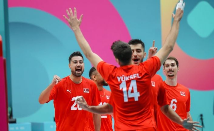Erkek Voleybol Milli Takımı, İslami Dayanışma Oyunları’na galibiyetle başladı
