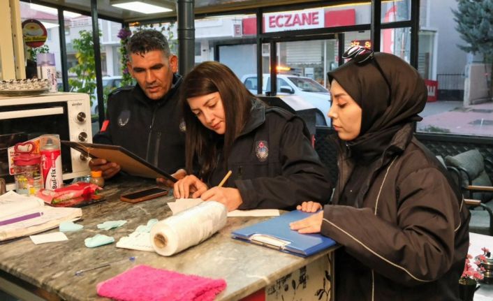 Erzincan’da kafeterya ve tatlı üretim yerlerine zabıta denetimi