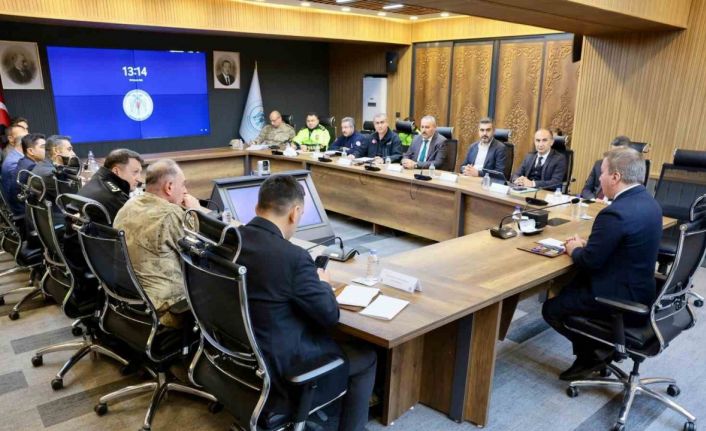 Erzincan’da kış trafik tedbirleri masaya yatırıldı