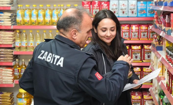 Erzincan’da zabıta ekiplerinden 190 işletmeye kapsamlı denetim