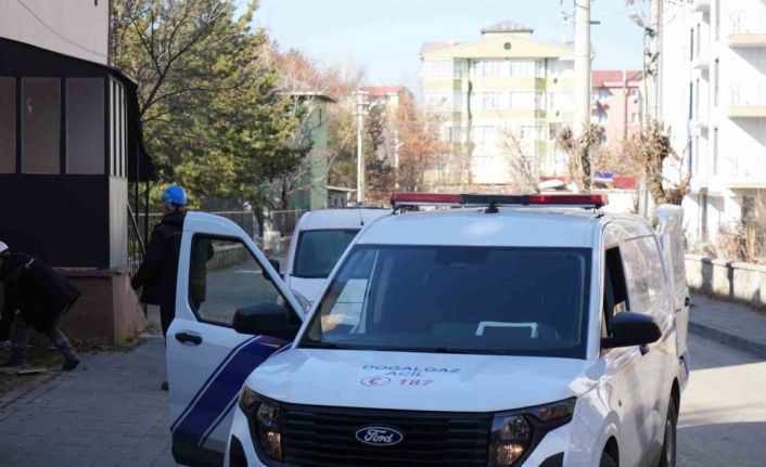 Erzurum’da doğal gaz paniği