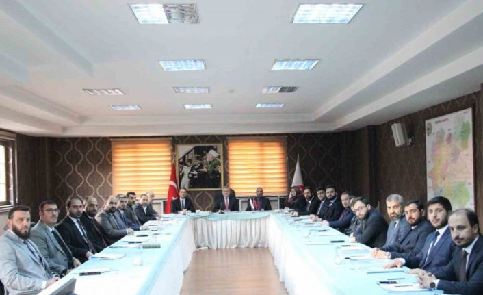 Erzurum’da ilçe müftüleri buluşması