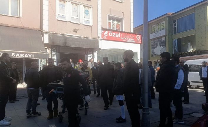 Erzurum’da iş hanında bekçi ölü bulundu