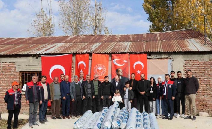 Erzurum’da seralar hibe desteğiyle yenilendi