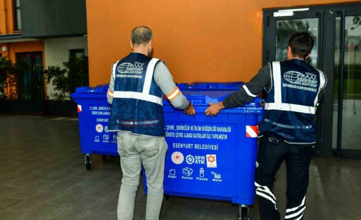 Esenyurt’ta sitelerde geri dönüşüm seferberliği başladı