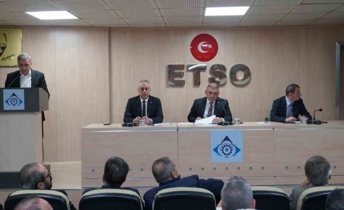 ETSO’da Meclis yoğun gündemle toplandı