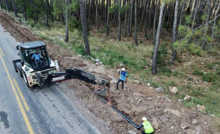 Fethiye’nin Kayaköy ve Karakeçililer Mahallesinin su sorunu çözülüyor