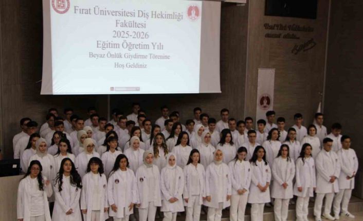 FÜ’de beyaz önlük giyme töreni düzenlendi