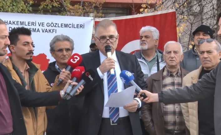 Futbol Hakemleri Dayanışma Vakfı’ndan ’bahis ve şike’ soruşturmasına tepki