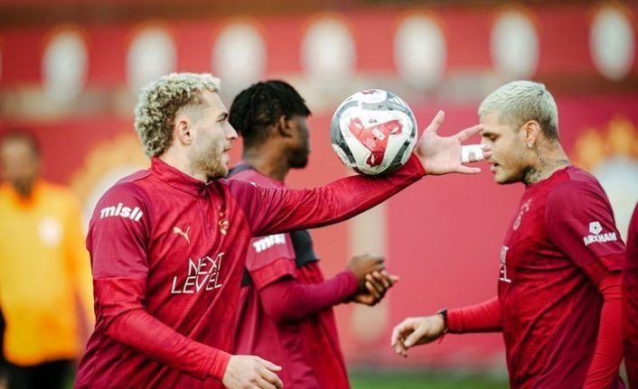 Galatasaray, Gençlerbirliği maçının hazırlıklarını sürdürdü