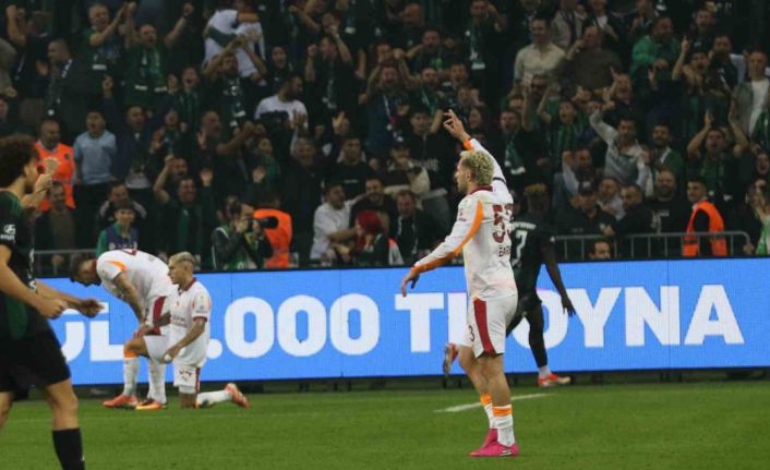 Galatasaray, ligde bu sezon ilk kez yenildi