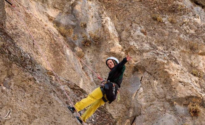 Gaziantep’in kanyonları adrenalin tutkunlarının adresi oldu