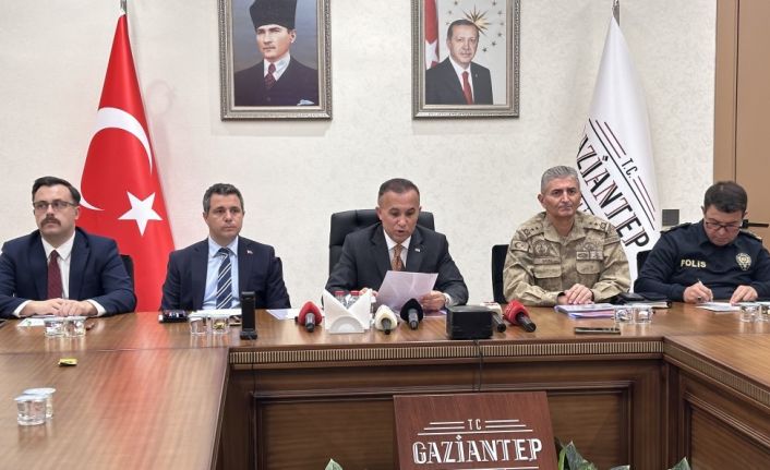Gaziantep’te 2025 yılının 10 aylık asayiş bilançosu açıklandı