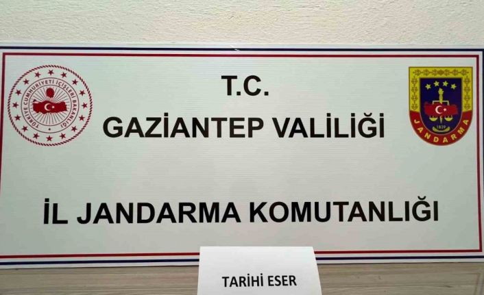 Gaziantep’te sahte tarihi eser dolandırıcısı 2 şahıs yakalandı