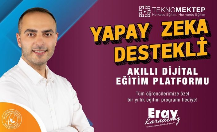 Gaziosmanpaşa Belediyesi’nden 4 bin öğrenciye dijital eğitim desteği